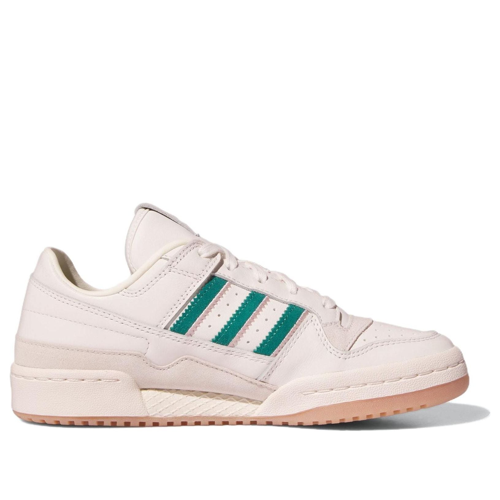 (WMNS) adidas originals Forum Low CL ‘Active Green Sandy Pink’ IF7220