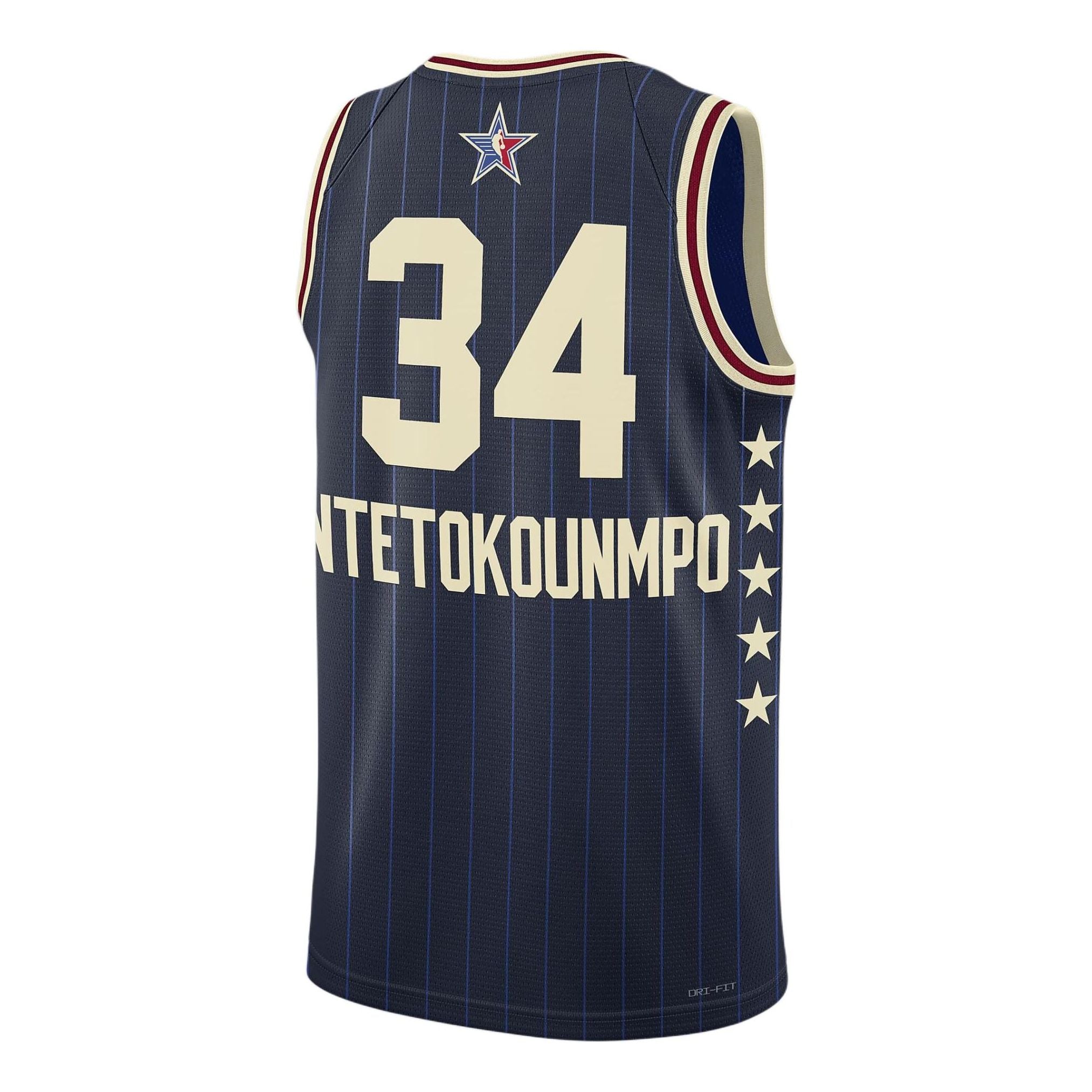 Air Jordan x NBA All-Star Swingman Basketball Jersey ‘Giannis Antetokounmpo 34’ FQ7747-429