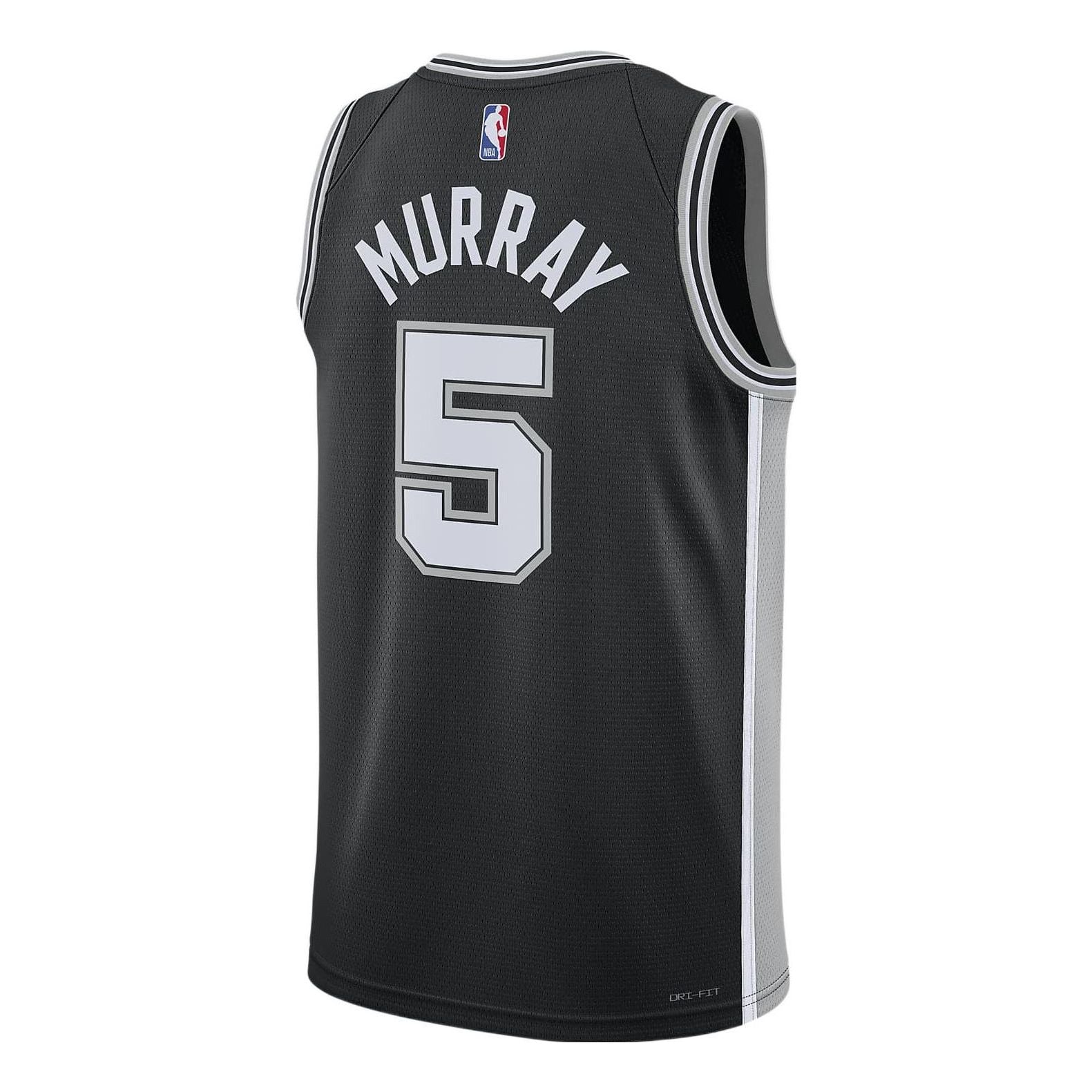 Nike x NBA San Antonio Spurs Dri-Fit Icon Edition Jersey ‘Dejounte Murray 5’ DN2022-010