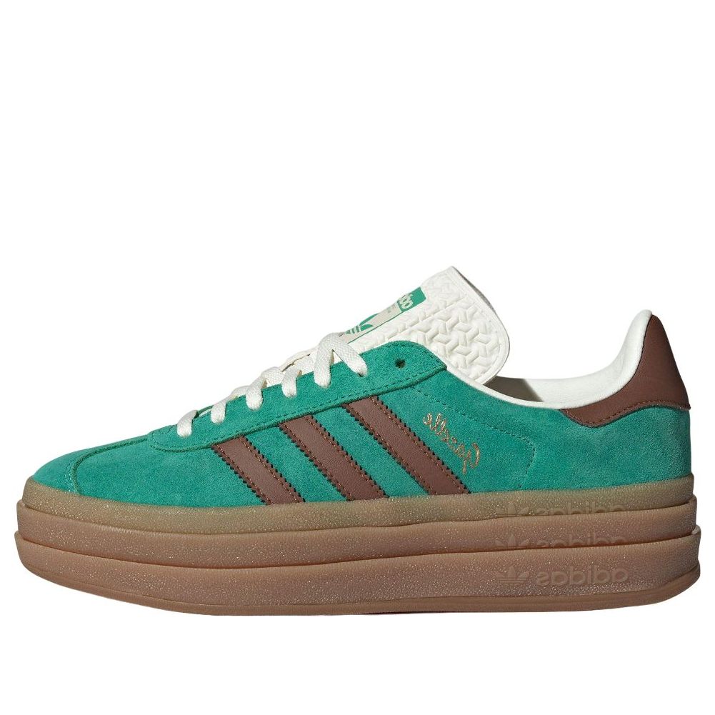 (WMNS) adidas Gazelle Bold ‘Green Brown’ JP8045