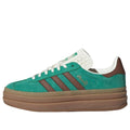 (WMNS) adidas Gazelle Bold ‘Green Brown’ JP8045
