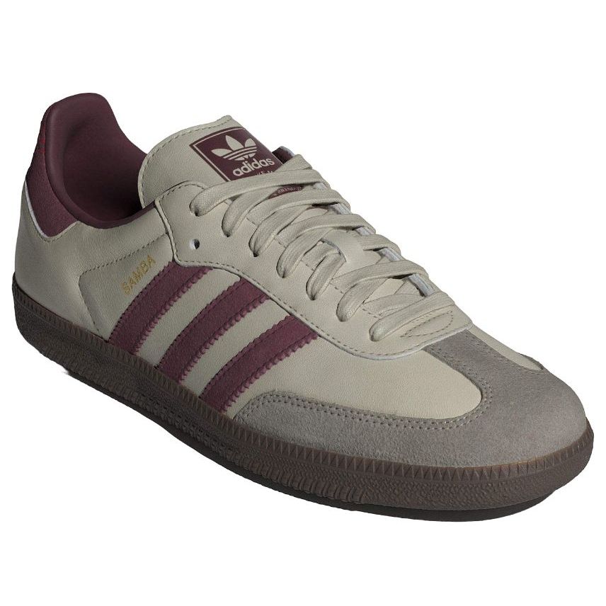 adidas Samba OG ‘Putty Grey Maroon’ ID1482