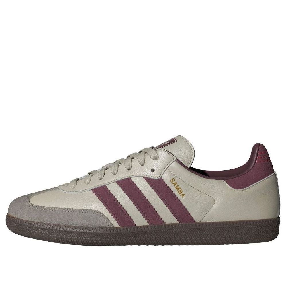 adidas Samba OG ‘Putty Grey Maroon’ ID1482