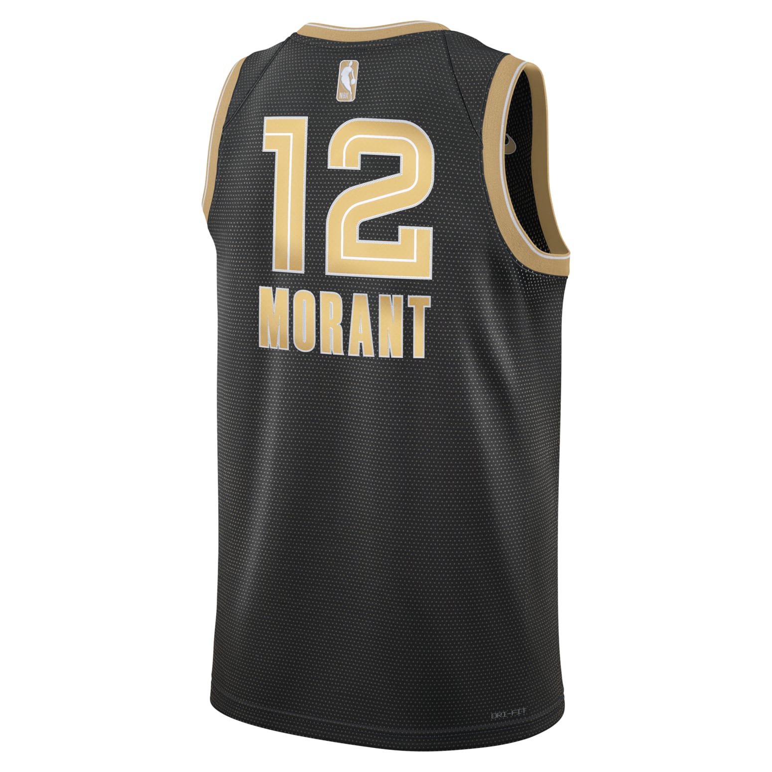 Nike Dri-FIT NBA Ja Morant Memphis Grizzlies 2024 Select Series Swingman Jersey ‘Black Gold’ FN5915-053