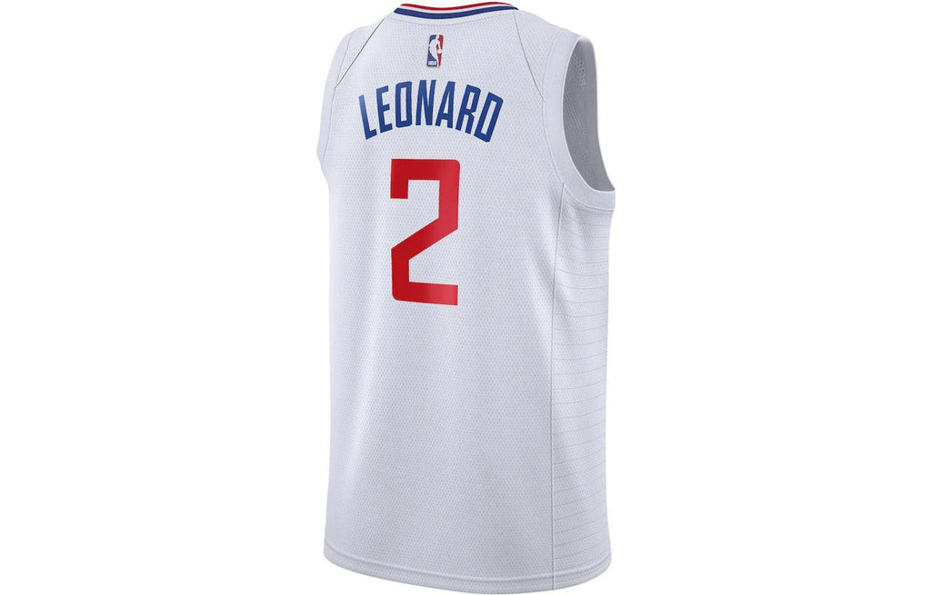 Men’s Nike NBA Retro Jersey Basketball Jersey/Vest SW Fan Edition Los Angeles Clippers Leonard No. 2 White 865185-107