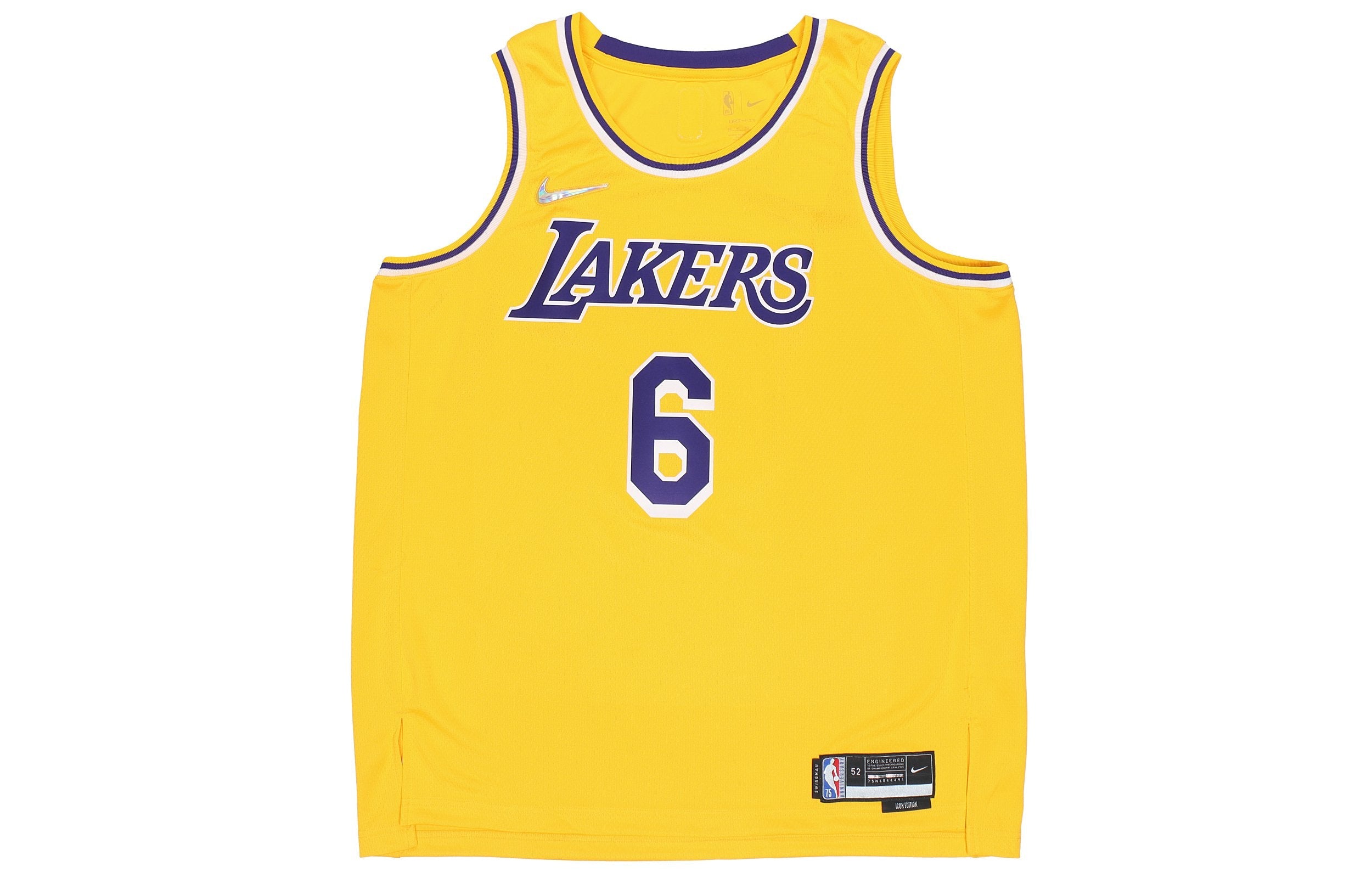 Nike x NBA LA Lakers Jerseys ‘LeBron James 6’ DB3576-731