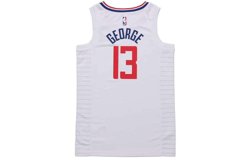 Nike NBA Quick Dry Sports Basketball Jersey ‘White Red’ CW3594-101