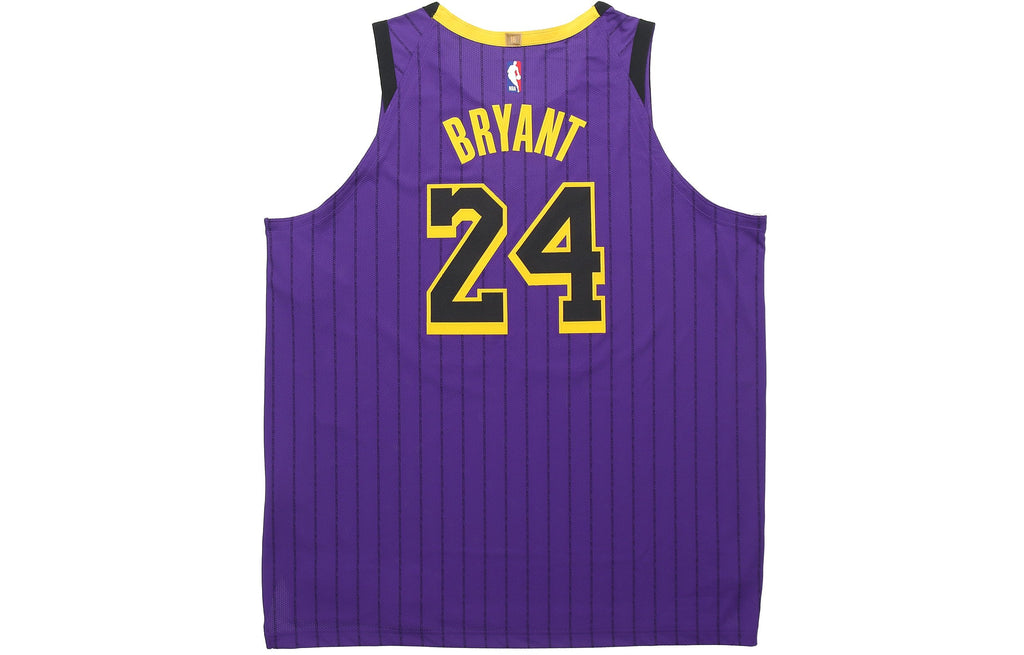 Nike NBA Jersey Kobe Bryant Lakers 18-19ss Jersey Men Purple AV3696-505