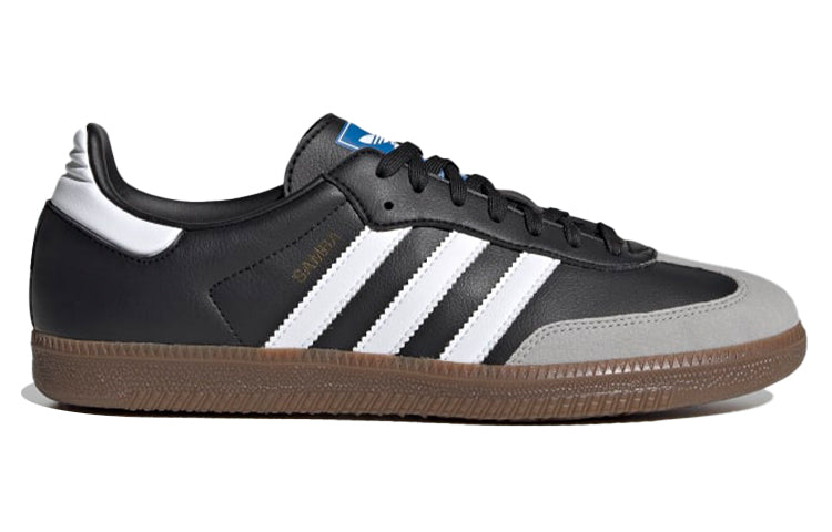 adidas Samba Vegan Shoes ‘Black White Brown’ H01878