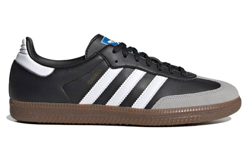 adidas Samba Vegan Shoes ‘Black White Brown’ H01878