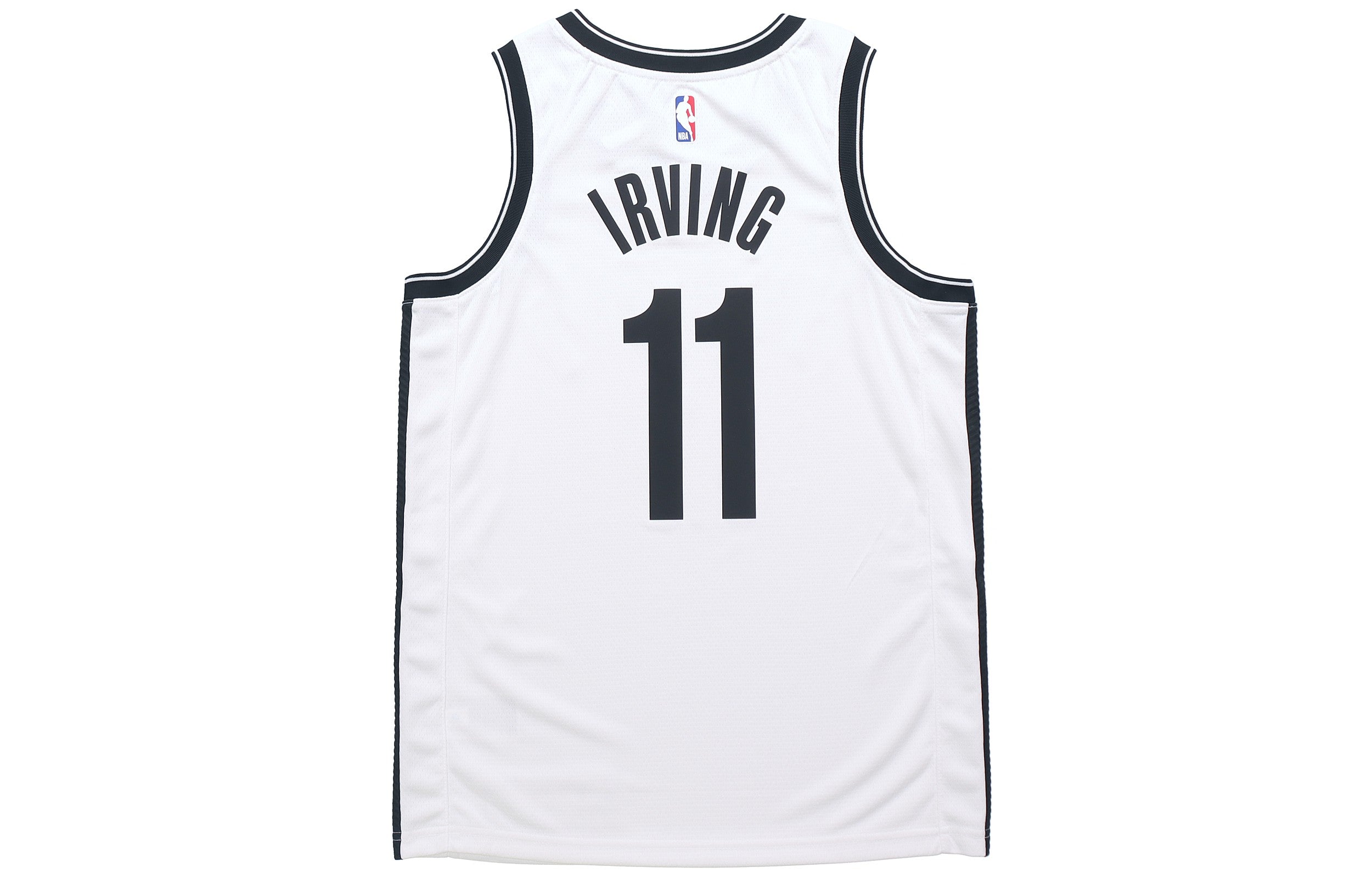 Nike NBA SW Fan Edition Brooklyn Nets Kyrie Irving 11 Basketball Sports Jersey White CW3584-105