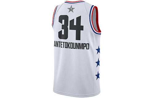 Nike NBA 2019 All-Star Milwaukee Bucks Giannis Antetokounmpo Jersey ‘White’ AQ7297-100