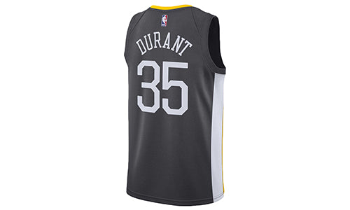 Nike NBA Kevin Durant Statement Edition Swingman Jersey ‘Black Yellow’ 877205-061