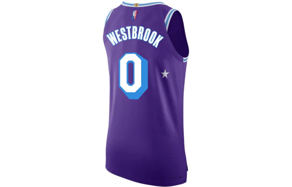 Nike x NBA LAKERS Russell Westbrook Jerseys ‘Purple’ DB3675-504
