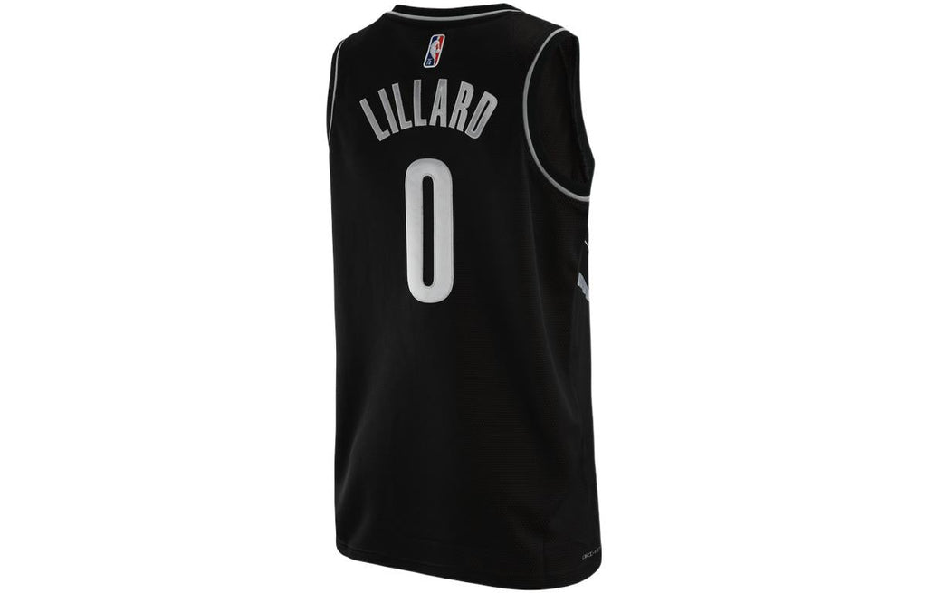 Nike x NBA Portland Trail Blazers Icon Edition Jerseys ‘Damian Lillard 0’ DH8068-010
