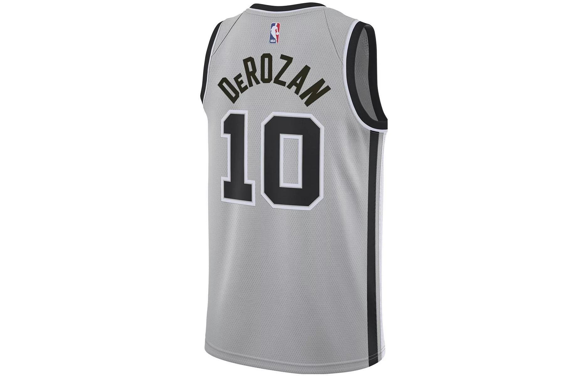 Nike x NBA San Antonio Spurs Jerseys 19-20 ‘DeMar DeRozan 10’ 877224-011