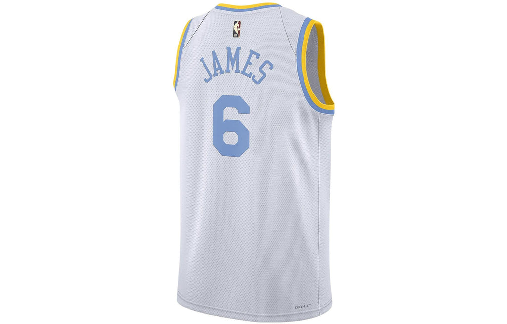 Nike x NBA Los Angeles Lakers Dri-FIT LeBron James Jersey ‘White’ DO9448-101