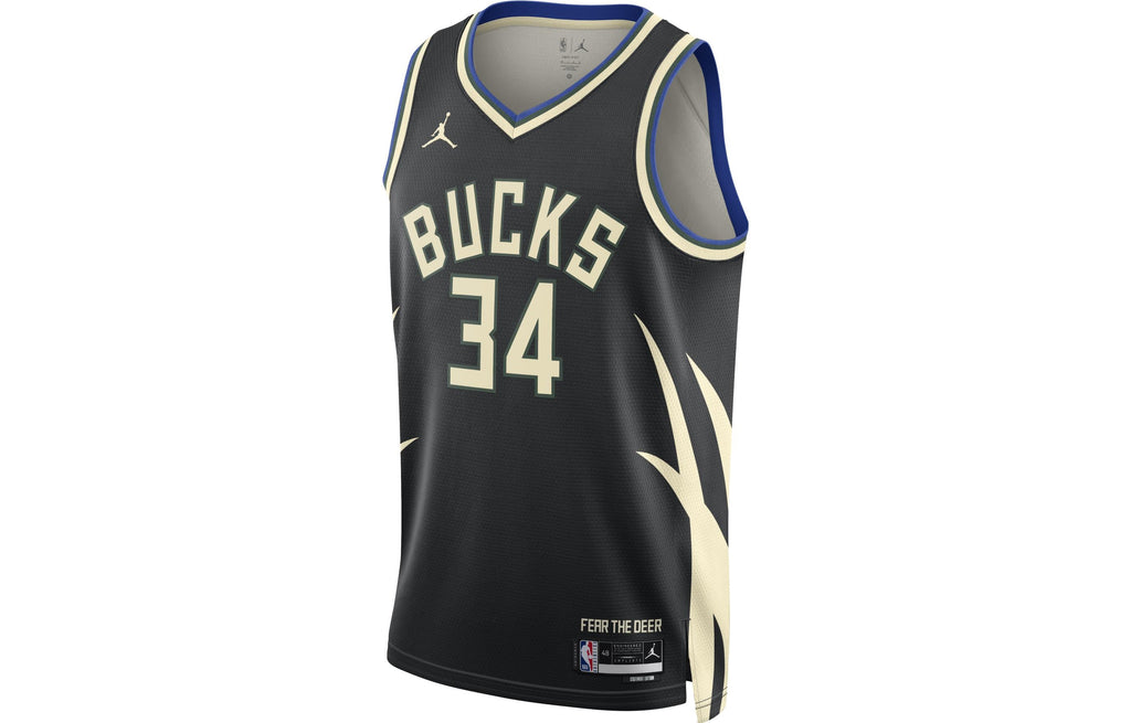 Air Jordan Dri-FIT NBA Giannis Antetokounmpo Swingman Jersey ‘Black’ DO9533-010