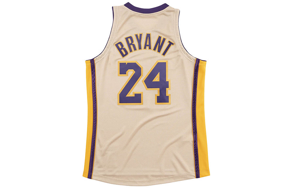 Mitchell & Ness NBA Premium Gold Jersey Los Angeles Lakers 2008-09 Kobe Bryant ‘Beige’ NNBJBW18052-LALGOLD08KBR