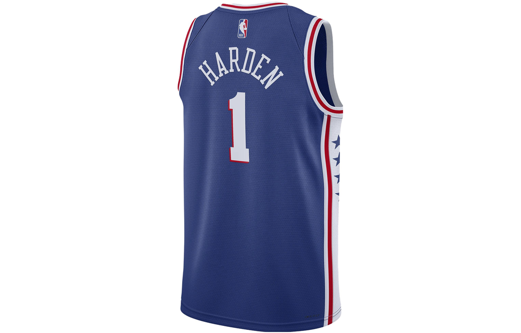 Nike x NBA Philidelphia 76ers 22-23 Icon Edition Swingman Jersey ‘James Harden 1’ DN2018-405