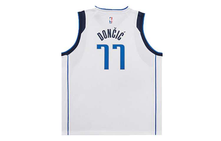 (PS) Nike NBA Dallas Luka Doncic Jerseys ‘White’ 3Z2B7BZ1P-MAVDL
