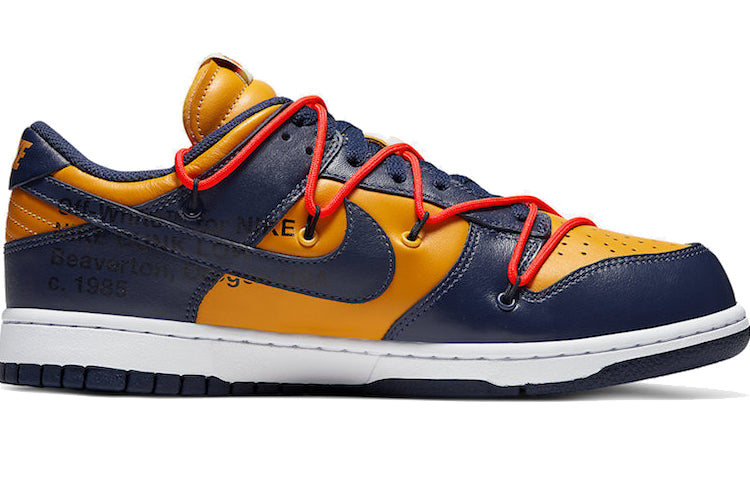 Nike x Off-White Dunk Low ‘University Gold’ CT0856-700
