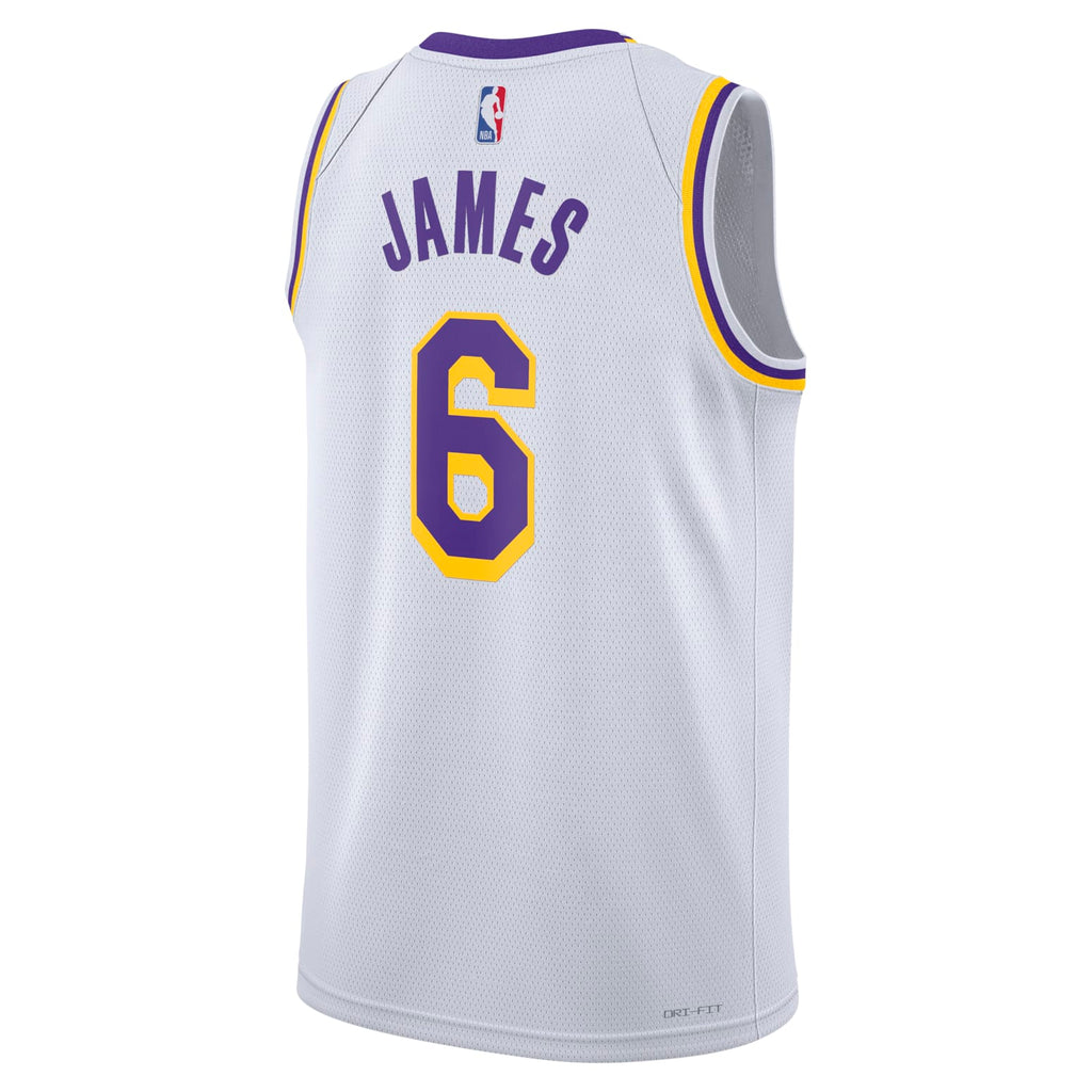 Nike x NBA LA Lakers Jerseys ‘LeBron James 6’ CW3595-103