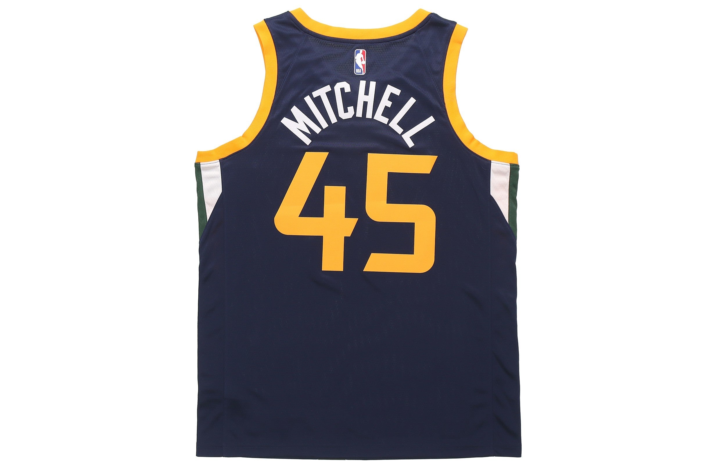 Nike NBA Mitchell Utah Jazz Team limited SW Jersey Navy Blue 864513-425
