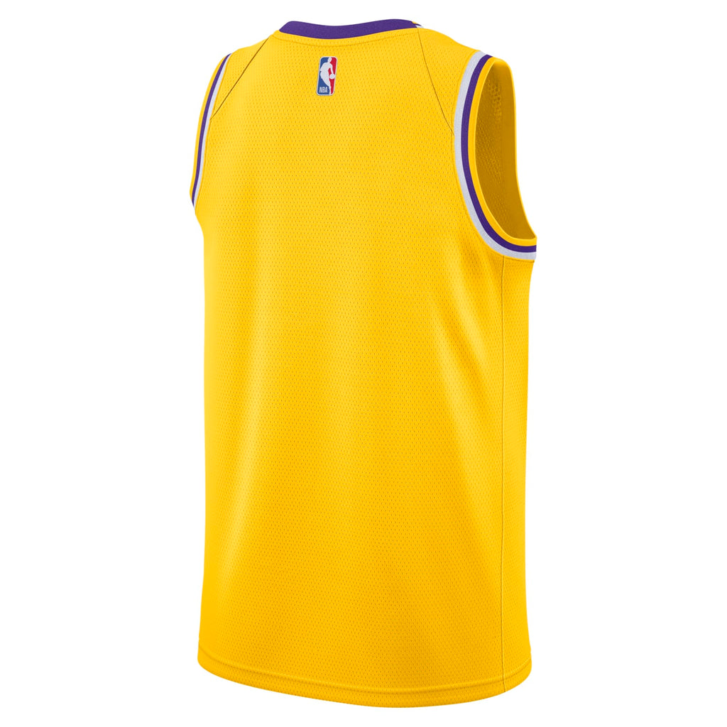 Nike x NBA Los Angeles Lakers Icon Edition Swingman Jerseys ‘Yellow’ AA7100-728