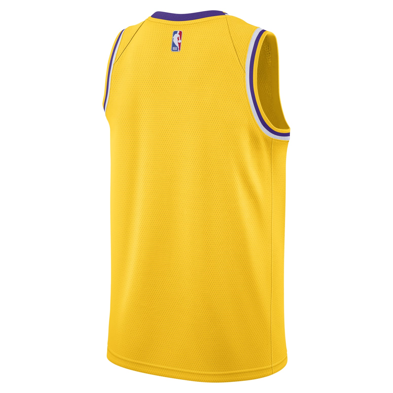 Nike x NBA Los Angeles Lakers Icon Edition Swingman Jerseys ‘Yellow’ AA7100-728