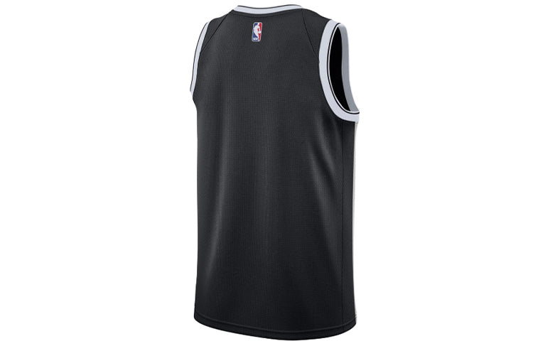Nike NBA Jersey Brooklyn Casual Sports Training Basketball Vest Black 903966-010