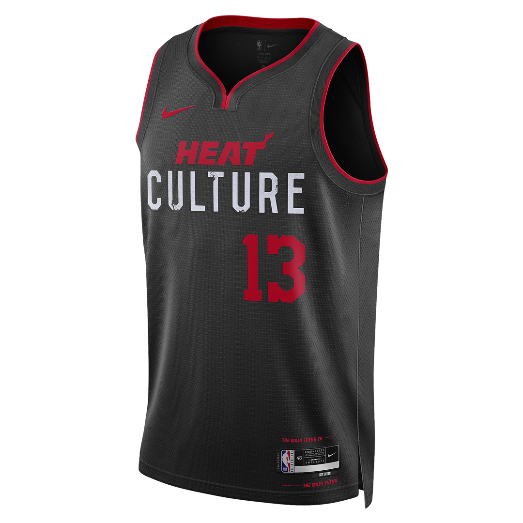 Nike Dri-FIT NBA Swingman Jersey 2023/24 City Edition ‘Miami Heat Bam Adebayo’ DX8508-012