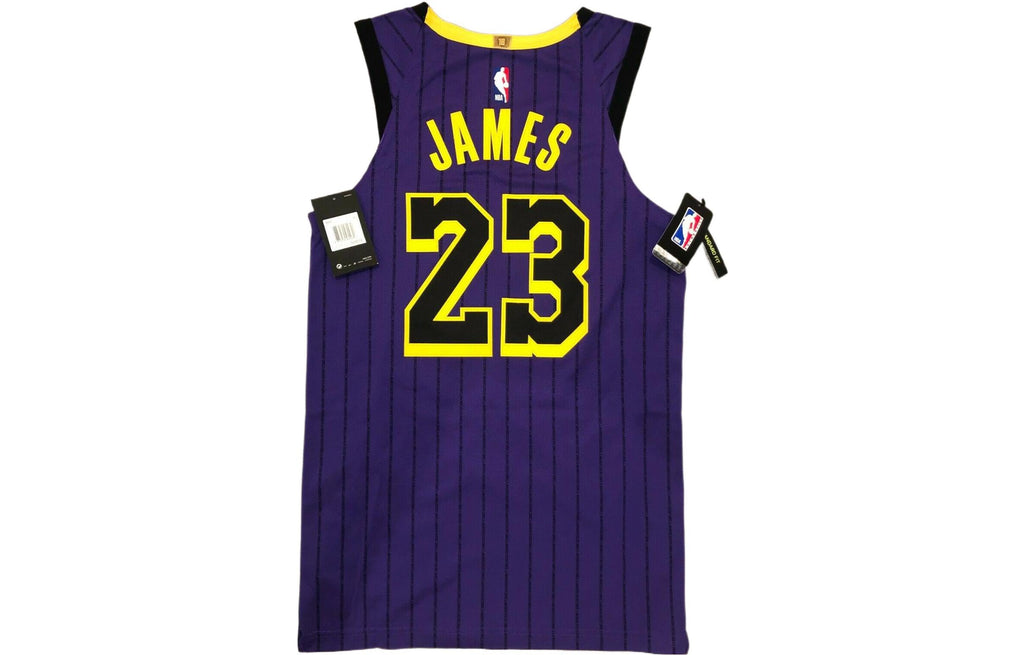 Nike NBA LA Lakers Lebron James City Edition Vaporknit Jersey ‘Lakers Purple’ AH6213-508