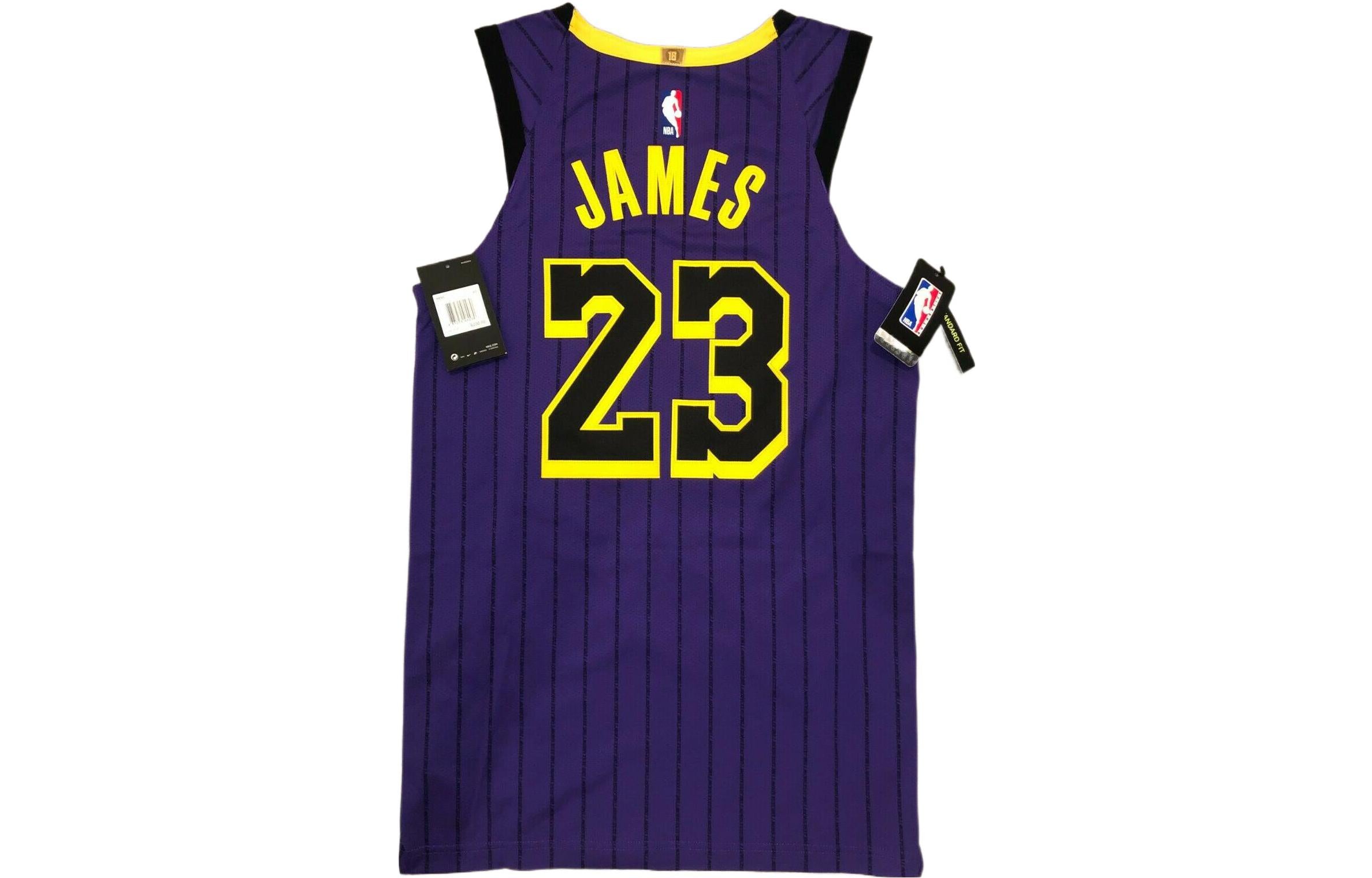 Nike NBA LA Lakers Lebron James City Edition Vaporknit Jersey ‘Lakers Purple’ AH6213-508