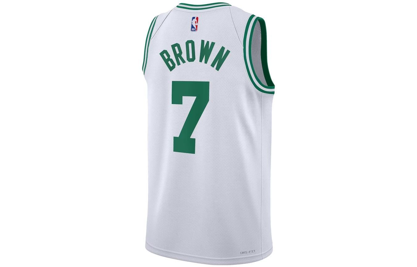 Nike x NBA Boston Celtics Jaylen Brown Jerseys ‘White’ DN2070-101