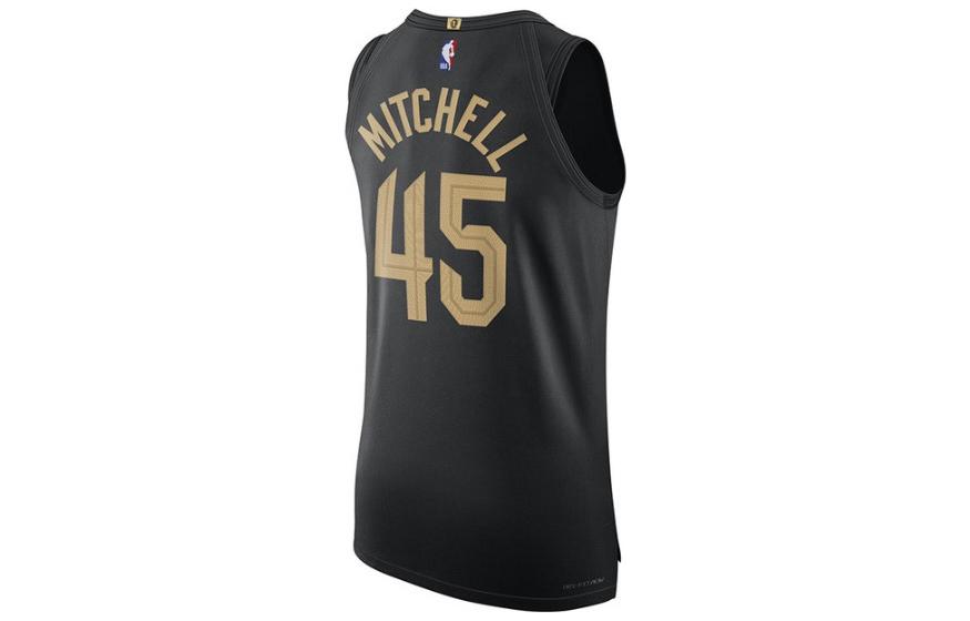 Nike x NBA Cleveland Cavaliers Donovan Mitchell Jerseys ‘Black’ DQ0165-010