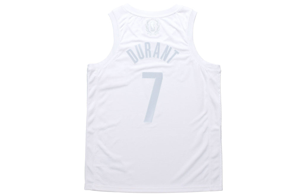 Nike Men Basketball NBA Jersey Kevin Durant 20 Swingmen Jersey Basket Pria White CW7449-100