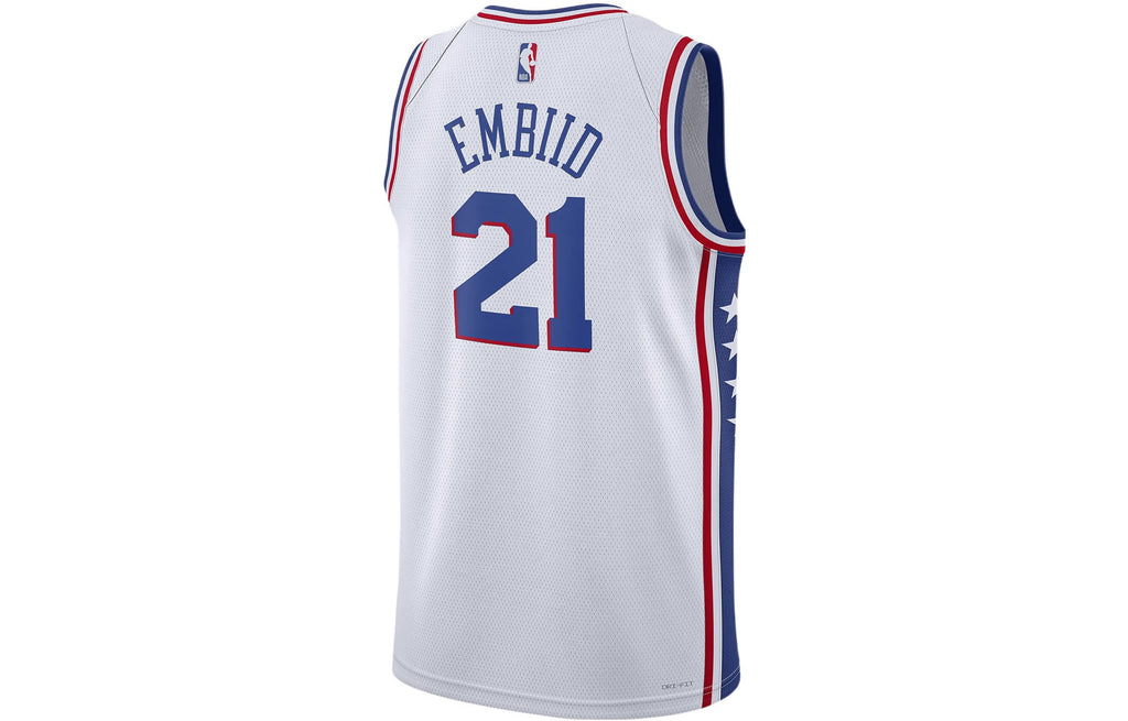 Nike Dri-FIT NBA Philadelphia 76ers Joel Embiid Association Edition 2022/23 Swingman Jersey DN2090-101