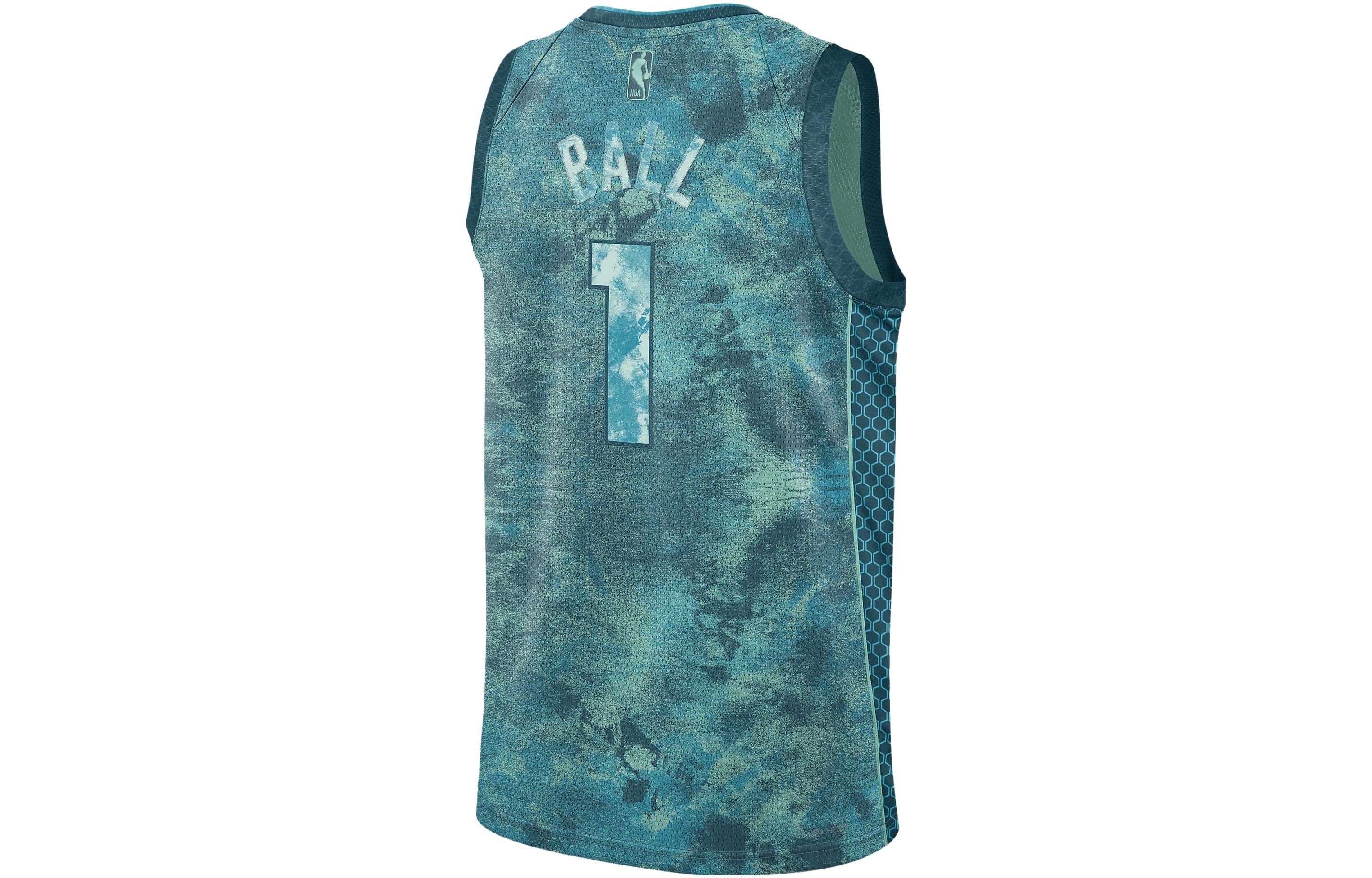 Nike x NBA Dri-FIT LaMelo Ball Charlotte Hornets Swingman Jersey ‘Green’ FD4104-305