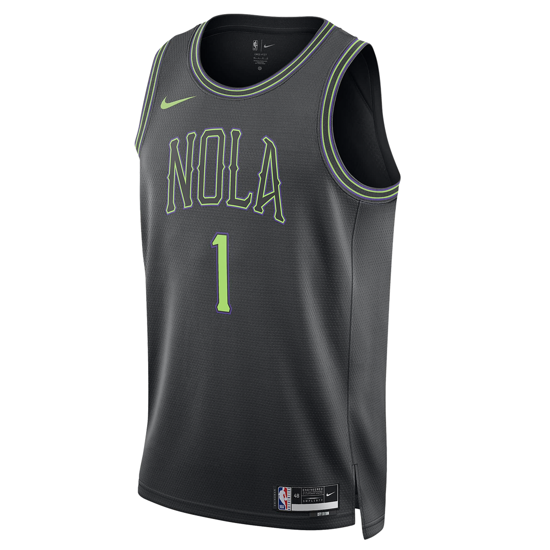 Nike Dri-FIT NBA Swingman Jersey 2023/24 City Edition ‘New Orleans Pelican Zion Williamson’ DX8511-012