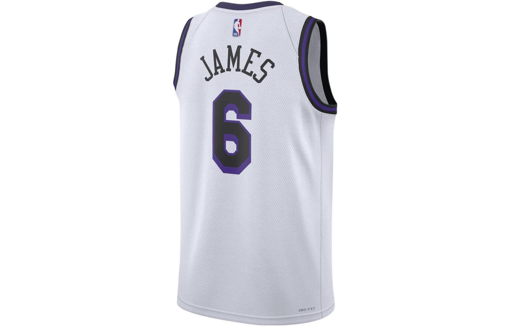 Nike Dri-FIT NBA Los Angeles Lakers Lebron James City Edition 2022/23 Swingman Jersey DO9597-101