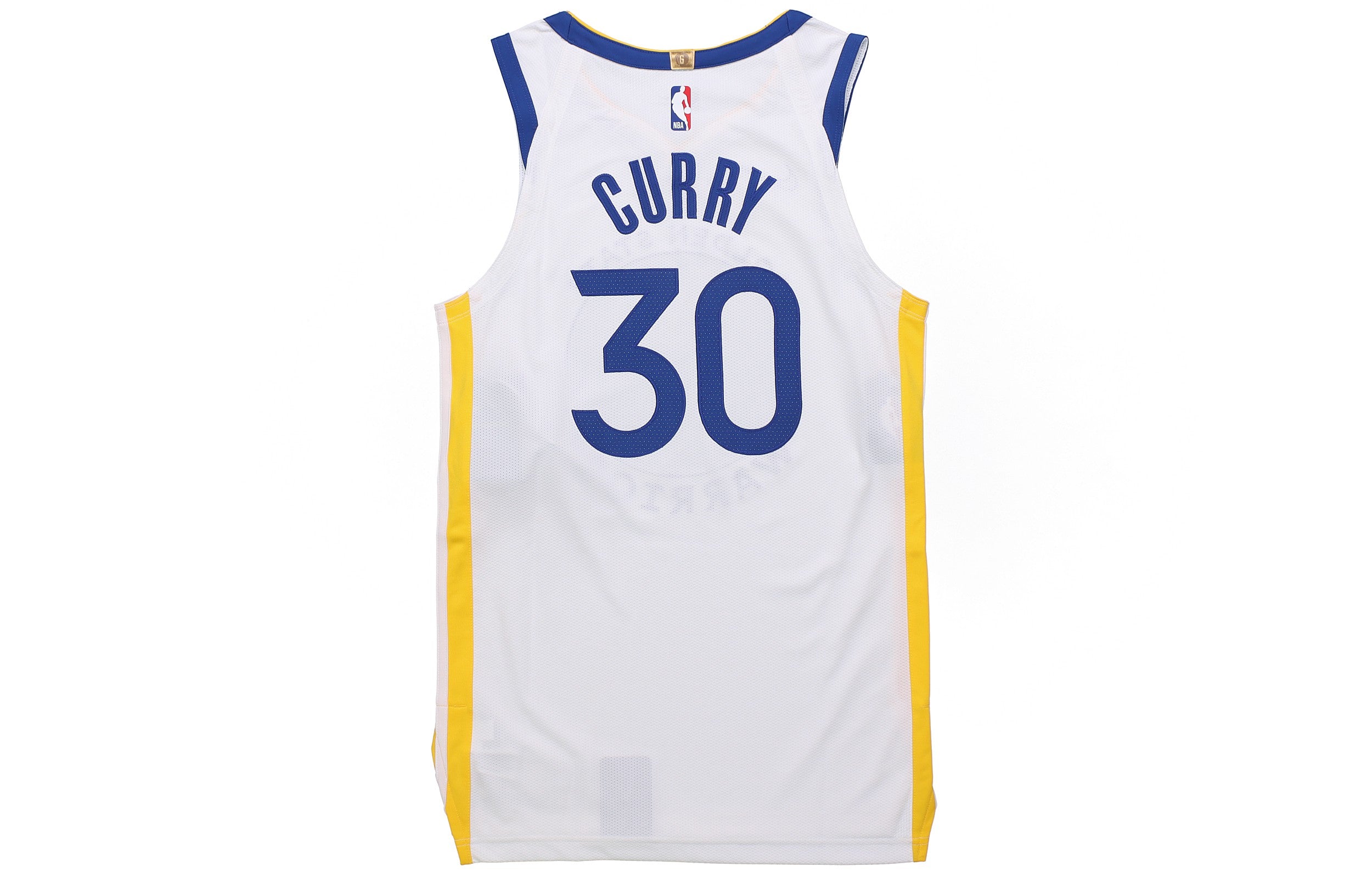Nike NBA Jersey AU Basketball Jersey Golden State Warriors Curry For Men White AV4921-100