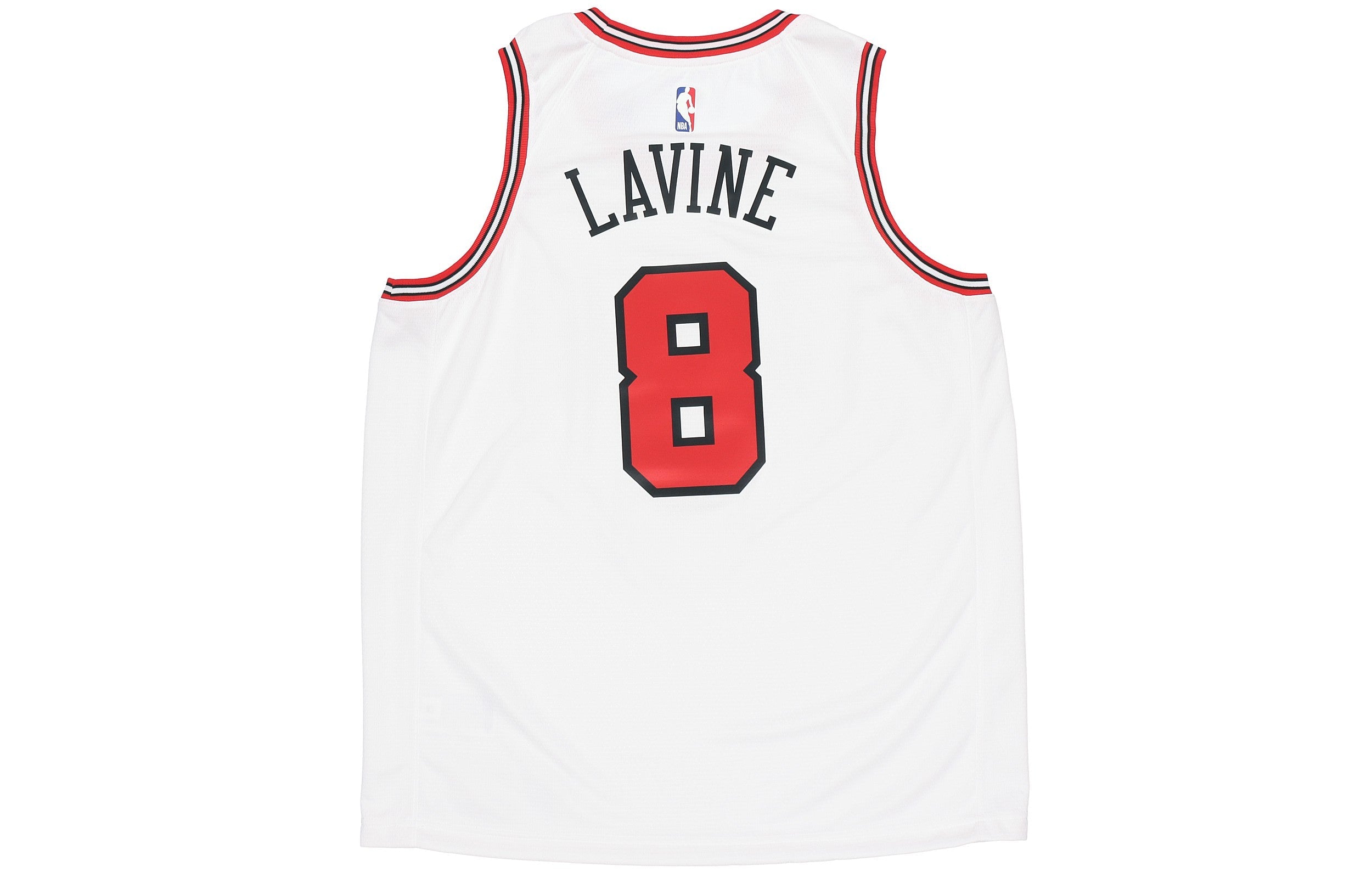 Men’s Nike NBA Swingman SW Fan Edition 2020 Season Chicago Bulls Zach Lavine No. 8 Basketball Sports White Jersey CW3586-105