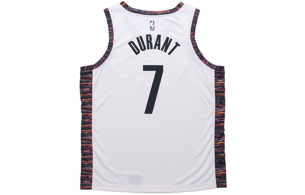 Nike NBA City limited Jersey SW Fan Edition 2019-2020 Season Brooklyn Nets Durant No. 7 White AV4622-101