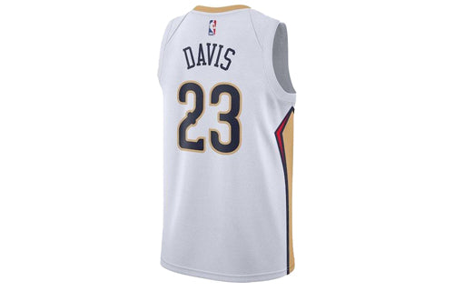 Nike NBA New Orleans Pelicans Davis No. 23 Sports Basketball Jersey/Vest White 864433-100