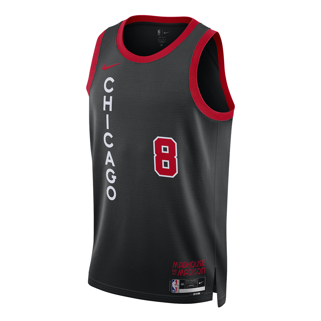Nike Dri-FIT NBA Swingman Jersey 2023/24 City Edition ‘Chicago Bulls Zach Lavine’ DX8497-010