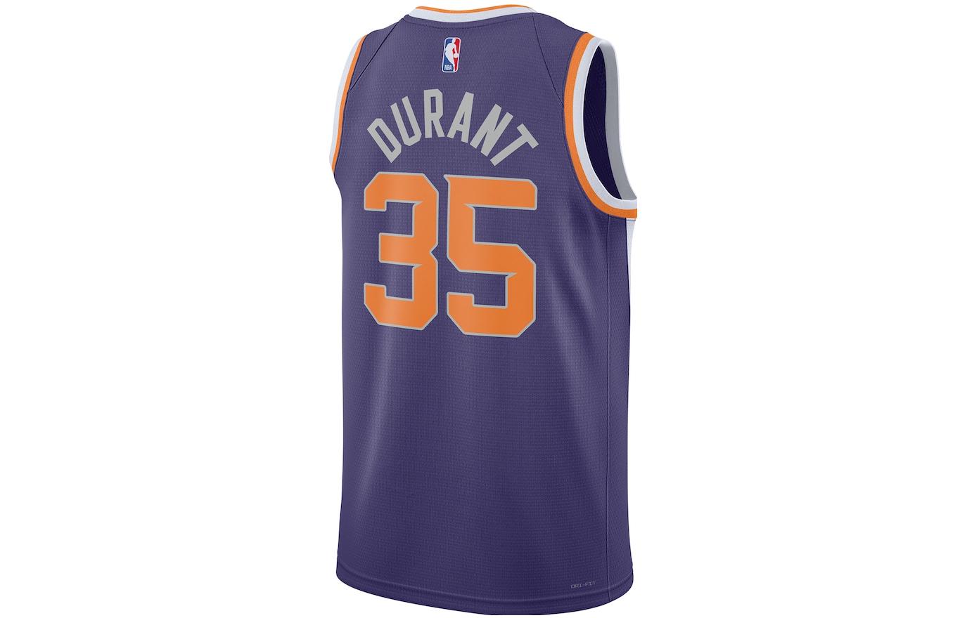 Nike x NBA PHOENIX SUNS Kevin Durant Jerseys ‘Purple’ FB1811-570