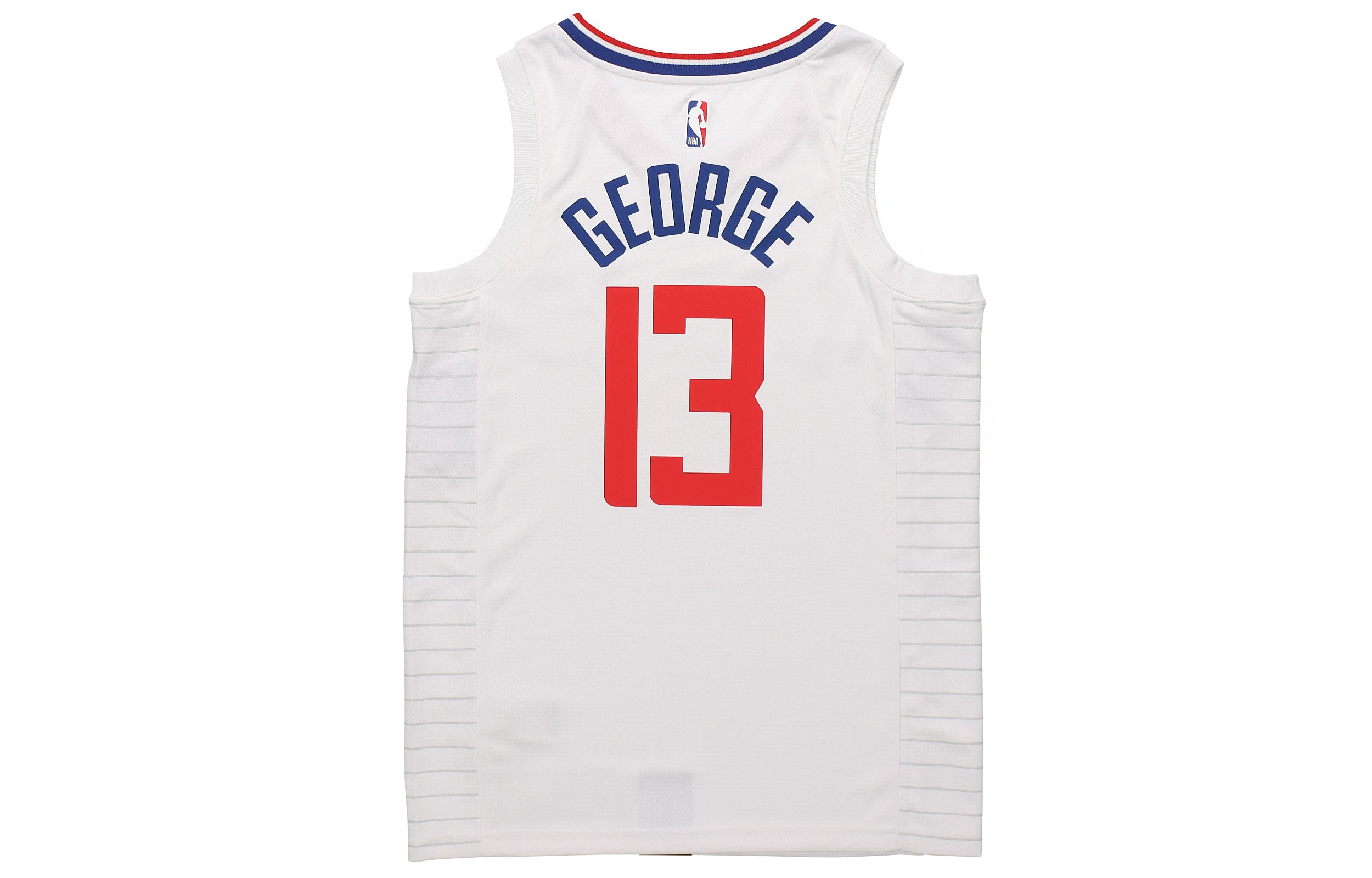 Nike NBA limited SW Fan Edition Los Angeles Clippers George No. 13 Basketball Jersey/Vest White 865185-108