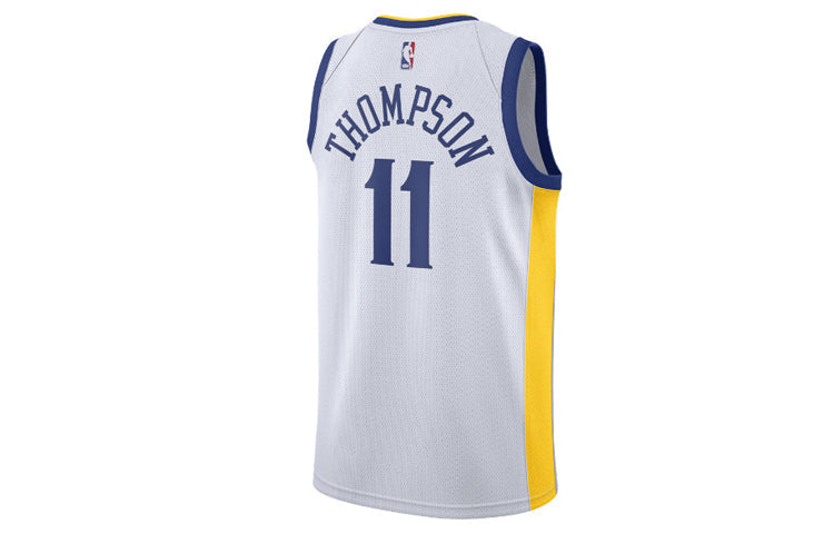 Nike NBA Connected Jersey golden state warriors klay thompson ‘White Yellow Blue’ 864417-102
