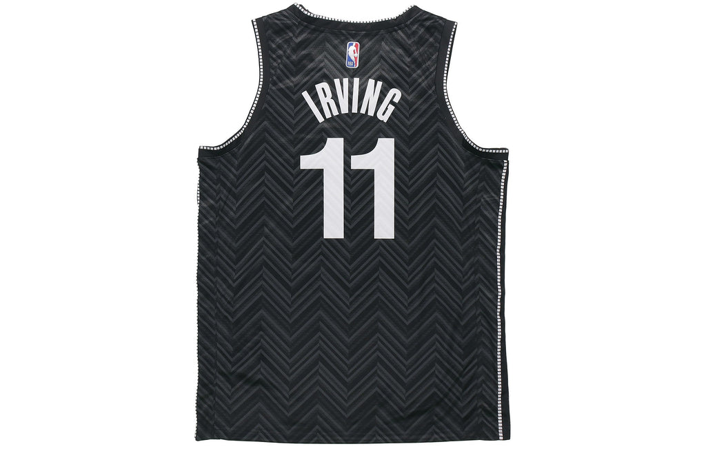 Men’s Nike NBA Retro Basketball Jersey/Vest SW Fan Edition Award Version Brooklyn Nets Kyrie Irving No. 11 Black CW6804-011